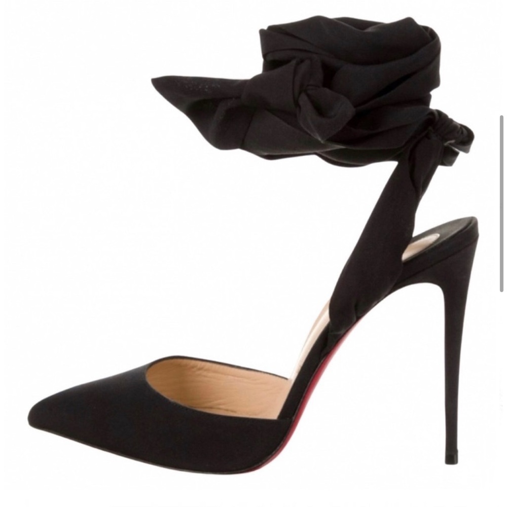 Christian Louboutin Douce Du Desert - Black EU40